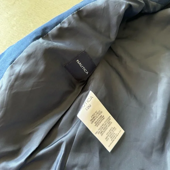 Nautica / Baby Boys 4-Pc. Jacket, Shirt, Pants & Necktie set - Picture 7 of 11